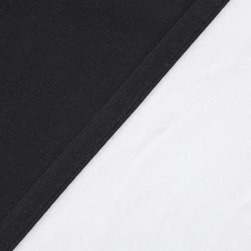 Vista 3 de Rooney Cortinas cortas negras para ventana, cortinas opacas con aislamiento con ojales, para cocina, sótano, oficina, 2 piezas, 30 x 36 pulgadas por