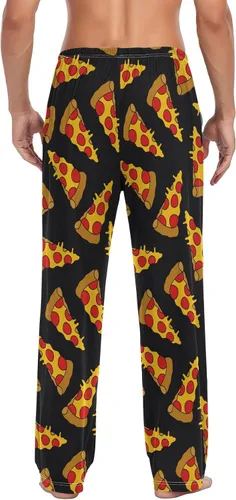 Vista 2 de Ollabaky Pantalones de pijama para hombre, pantalones de pijama con bolsillos, pantalones de descanso para hombre Multi 01