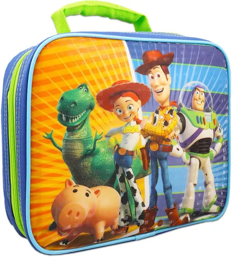 Vista 3 de Toy Story - Lonchera para niños con bolsa de almuerzo aislada y más