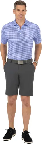 Vista 2 de IBKUL Men's Curled Waves Golf Polo