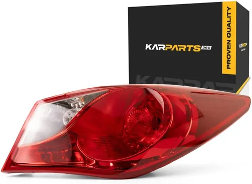 Vista 10 de Para Hyundai Sonata luz trasera 2011 2012 2013 2014 lado del conductor externo no híbrido para hy2804116 92401-3Q000