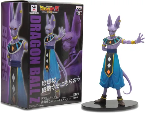 Vista 3 de Banpresto 48754 Figura de Dragon Ball Z Batalla de los dioses Beerus, 6 pulgadas