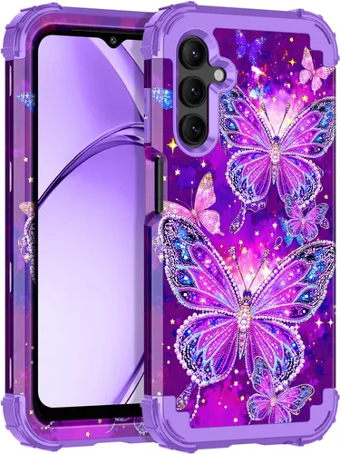 Vista 8 de Rancase Compatible con Galaxy A16 5G Funda, Protección Resistente a los Golpes de Tres Capas de Servicio Pesado Parachoques de Plástico Duro + Funda
