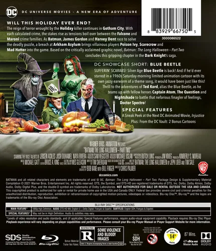 Vista 3 de Batman Long Halloween Part Two Blu-ray