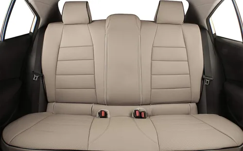 Vista 5 de EKR Fundas de asientos de automóvil Challenger de ajuste personalizado para selectos Dodge Challenger SRT,RT,GT,SXT,T/A 2015 2016 2017 2018 2019