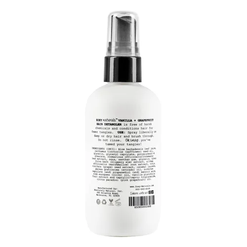 Vista 7 de Zoey Naturals - Spray desenredante de cabello de vainilla y pomelo para niños, hidrata el cuero cabelludo y combate los enredos y el cabello seco