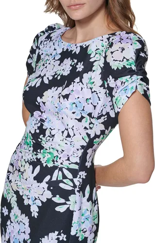 Vista 2 de Karl Lagerfeld Paris Vestido tubo de crepé para mujer