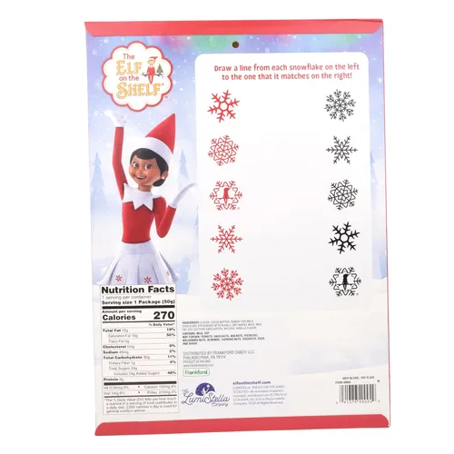 Vista 5 de Elf on the Shelf - Calendario de cuenta regresiva de chocolate con caramelo navideño - 24 días