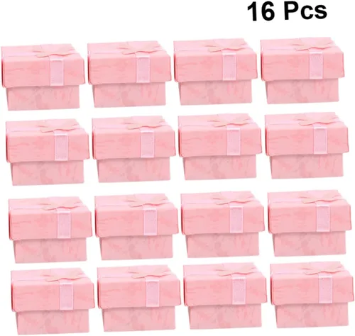 Vista 6 de 48 piezas organizador de almacenamiento de aretes joyero para mujer, organizador de almacenamiento de joyas, cajas para regalos, organizador