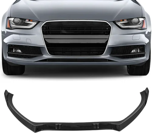 Vista 57 de SCITOO Alerón de borde de parachoques delantero mate negro para Ford Focus ST años 2013-2014 - Spoiler frontal de polipropileno