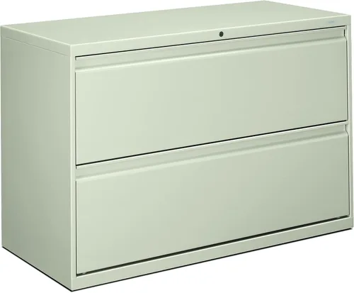 Vista 12 de HON 882LQ Serie 800 - Lima lateral de 2 cajones de 36 pulgadas por 19-1/4 pulgadas, gris claro