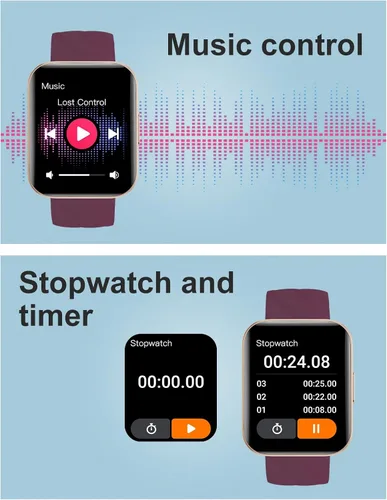 Vista 7 de Relojes inteligentes para hombres y mujeres (respuestas/hacer llamadas) compatibles con teléfonos iPhone Android, reloj inteligente de 1.85