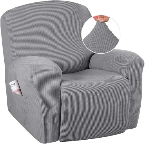 Vista 11 de H.VERSAILTEX Funda reclinable superelástica Fundas reclinables para sofá Funda reclinable para silla Forma ajustada Fundas antideslizantes