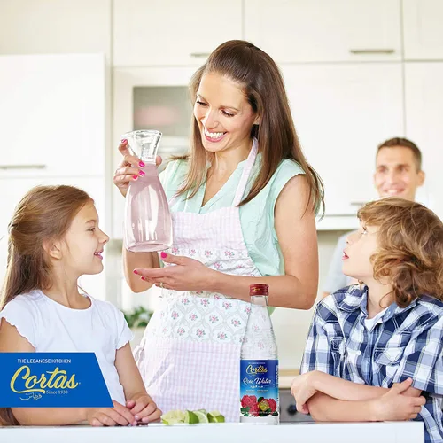 Vista 4 de Cortas - Agua de flores de rosas, 17 onzas líquidas (16.9 fl oz), grande