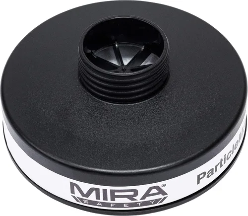 Vista 6 de MIRA Safety - Filtro de Máscara de Gas Único de 40mm - Filtros de Respirador de Aire - Vida útil de 20 años