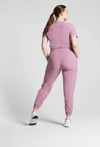 Vista 5 de Asmar Scrubs Susan - Pantalones quirúrgicos con múltiples bolsillos para mujer elásticos con cordón