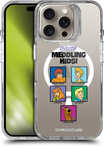 Vista 339 de Head Case Designs Funda con licencia oficial de Scooby-Doo Capture Character Art a prueba de golpes [protección de grado militar] compatible