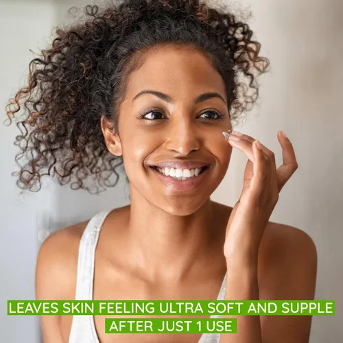 Vista 3 de Aveeno Gel hidratante facial positivamente radiante con ácido hialurónico y soja correctora de tono, hidrata durante 48 horas para igualar el tono
