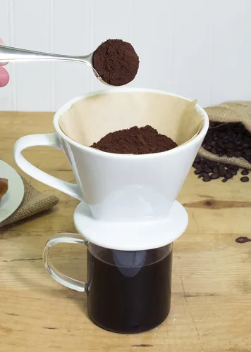 Vista 2 de Fino Medida de café, acero inoxidable 18/8, fabricado en Japón, capacidad de 1 cucharada
