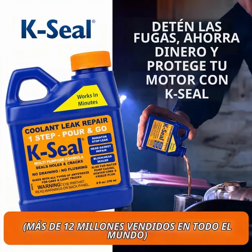 Vista 4 de Reparación refrigerante K-Seal ST5501 para fugas, múltiples propósitos