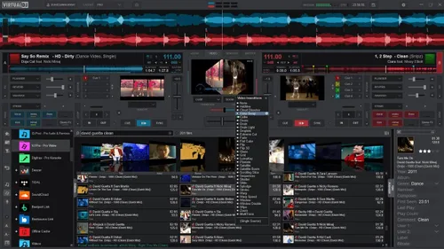 Vista 8 de LyxJam Controlador de DJ portátil de 2 cubiertas, consola de mezcla con pantalla LCD Bucle manual, USB, entrada MIC, salida de grabación, 16