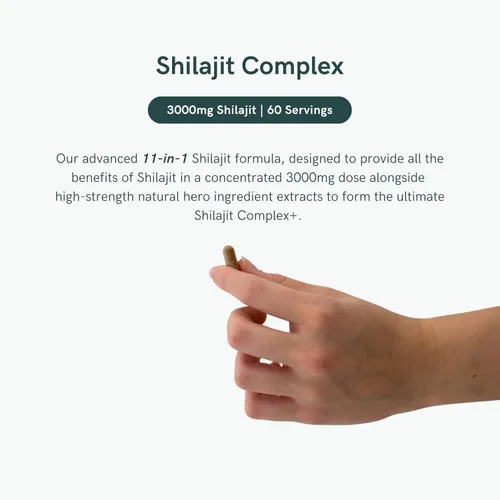 Vista 2 de Dr Sosnowski's BioActive Shilajit Blend con Ashwagandha, Rhodiola Rosea, melena de león, Panax Ginseng, jalea real, ginkgo biloba, cúrcuma