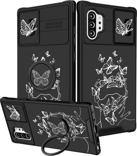 Vista 109 de Funermei para Samsung Galaxy Z Flip 4 Funda - Funda de Teléfono Bonita para Mujeres y Niñas con Mariposas Bonita Estética Femenina Diseño