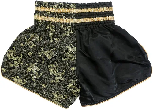 Vista 2 de NAMAZU Pantalones cortos Muay Thai para hombres y mujeres pantalones cortos de boxeo MMA de alta calidad