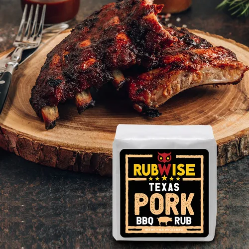 Vista 5 de Rubwise - Rub de pechuga y cerdo estilo Texas Style Rub para barbacoa y especias para ahumar y asar a la parrilla Masajes secos Ideal