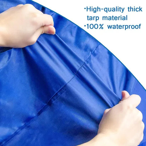 Vista 3 de Bolsas de colchón para mudanza y almacenamiento, funda de colchón impermeable para mudanza con asas resistentes, cremallera fuerte, bolsa