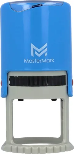 Vista 2 de MasterMark Sello de goma autoentintado redondo personalizado - Impresión de 1.5" de diámetro