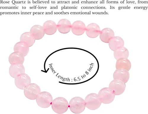 Vista 38 de Amazing Gemstone Pulsera de cristal para mujeres y hombres, pulsera de cristal curativo de protección, pulsera elástica con cuentas de piedras