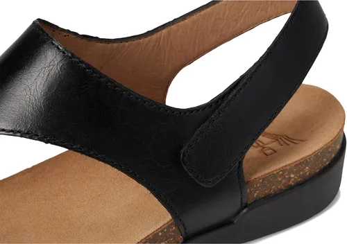 Vista 2 de Dansko Reece - Sandalia para mujer, espuma viscoelástica, plantilla de corcho para más comodidad, soporte de arco, suela de goma ligera para uso