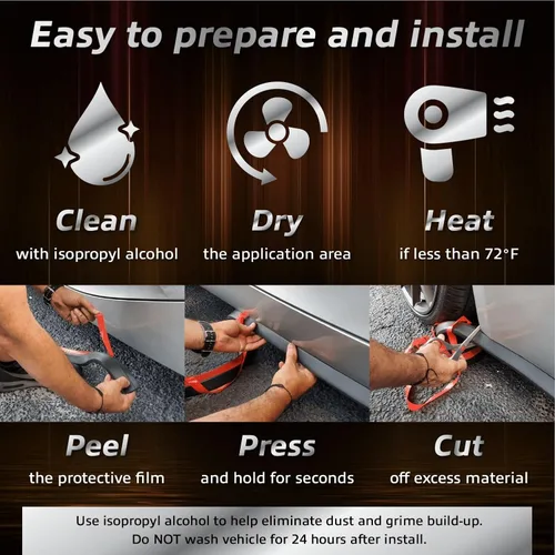 Vista 5 de EZ Lip - Faldas laterales PRO Kit universal de efectos de suelo con panel basculante y protector de 2 pulgadas