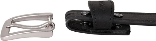 Vista 3 de Wolverine Men's Full Grain Leather Work Belt Workwear Heavy Duty Utility Rugged Durable Metal Buckle