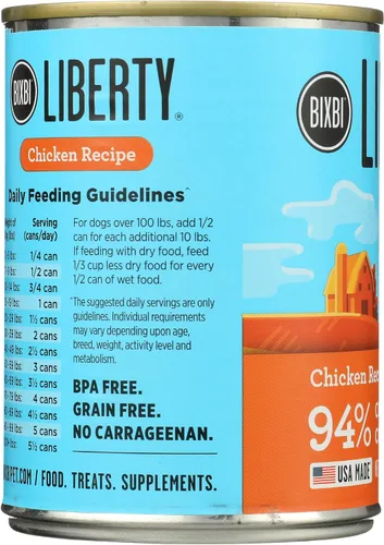 Vista 5 de BUCKLEY PET Liberty Chicken Receta de comida para perros, 12.5 onzas