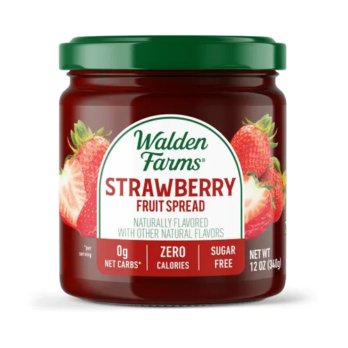 Vista 7 de Walden Farms Mantequilla de manzana para untar de frutas – Cero calorías, baja en carbohidratos, apta para dieta cetogénica, vegana, sin azúcar
