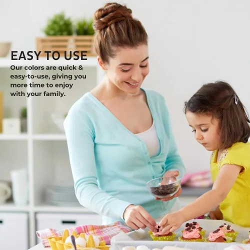 Vista 9 de Kitchen Krafts Chefmaster - Colorante en gel para alimentos, color rosa, 1 onza