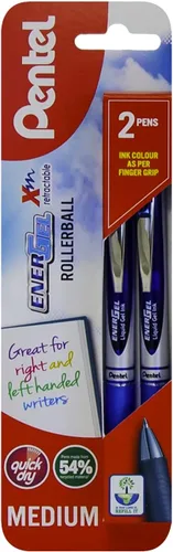 Vista 5 de Pentel Energel Bolígrafo retráctil con cañón - Rosa