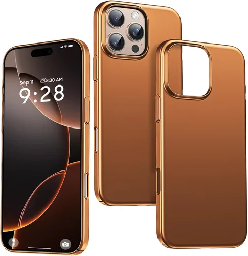 Vista 23 de GRECAZO Funda delgada para iPhone 16 Pro Max, ultra fina, color negro
