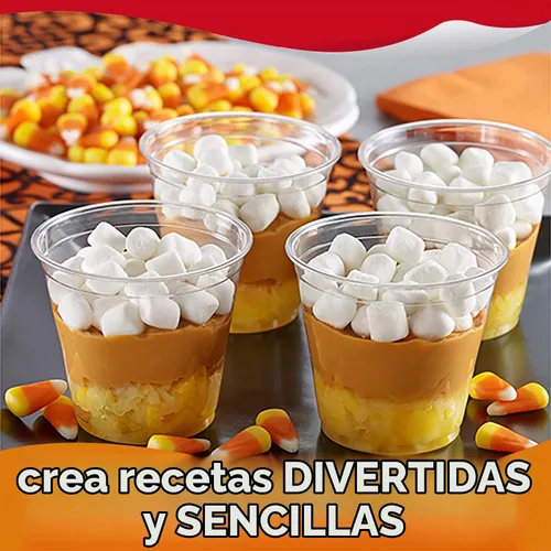 Vista 5 de SNACK Pack Dragon Treasure - Vasos de pudín saborizado.