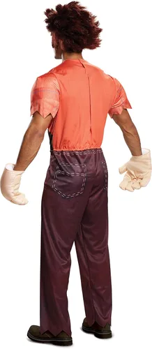 Vista 2 de Disguise Disfraz de Ralph Deluxe para hombre, Rojo