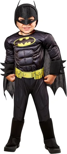 Vista 2 de Rubie's Disfraz de Batman Deluxe para niños pequeños