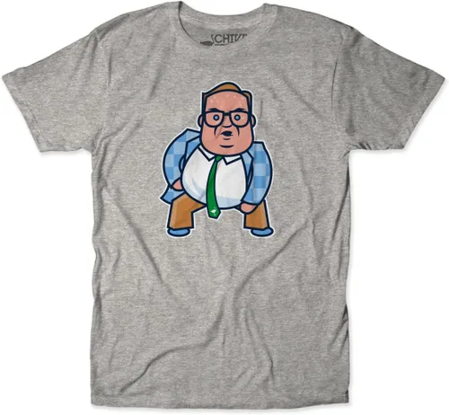 Vista 10 de Camiseta Chris Farley Matt Foley - Camiseta con cita divertida de SNL Van Down by The River Negro