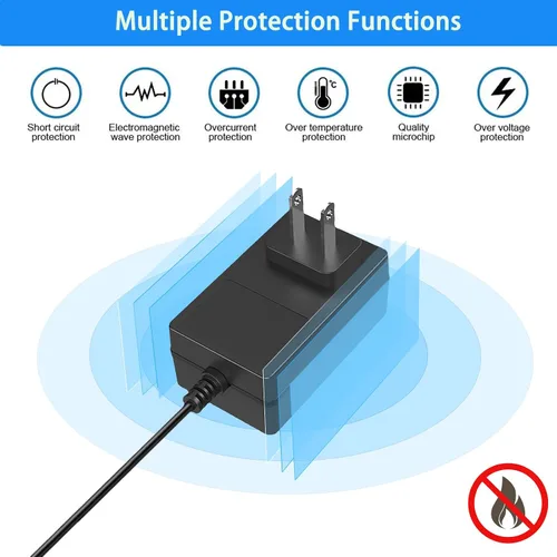 Vista 5 de Cargador de 21 W para Alexa Echo Show 5 3ª generación, adaptador de fuente de alimentación de 15 V 1.4 A. Compatible con Echo Show / Plus 1st Gen