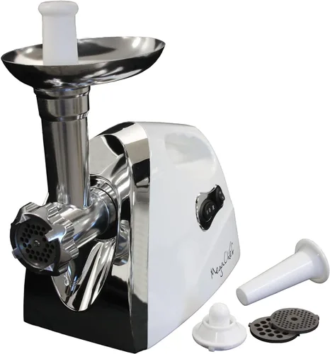 Vista 4 de MegaChef Picadora de carne automática potente de 1200 vatios para uso doméstico