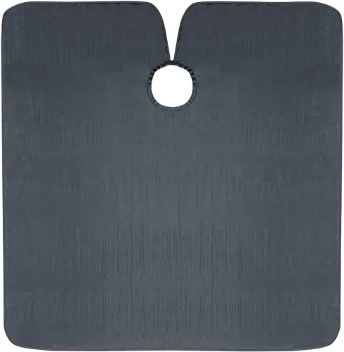 Vista 4 de Cricket Forte Capas de corte de pelo para peluquería profesional para clientes, cierre de cuello a presión ajustable, pizarra