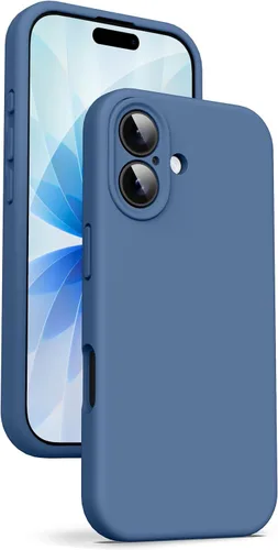Vista 22 de Supdeal Funda de silicona líquida para iPhone Air - [Protección total para la cámara] [Forro de microfibra suave antiarañazos] Funda de teléfono
