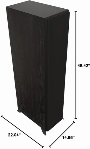 Vista 9 de Klipsch Reference Premiere RP-8000F II 2.0 - Par de altavoces de pie dobles con bocina híbrida Tractrix más grande de 90° x 90°, woofers