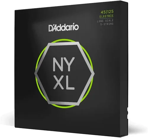 Vista 12 de D'Addario Cuerdas para Bajo, NYXL Niquelado, NYXL32130, Calibre Regular Ligero 45-100, Escala Larga, Juego de 6 Cuerdas, Paquete de 1